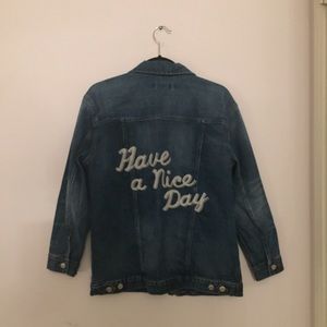 madewell have a nice day jacket